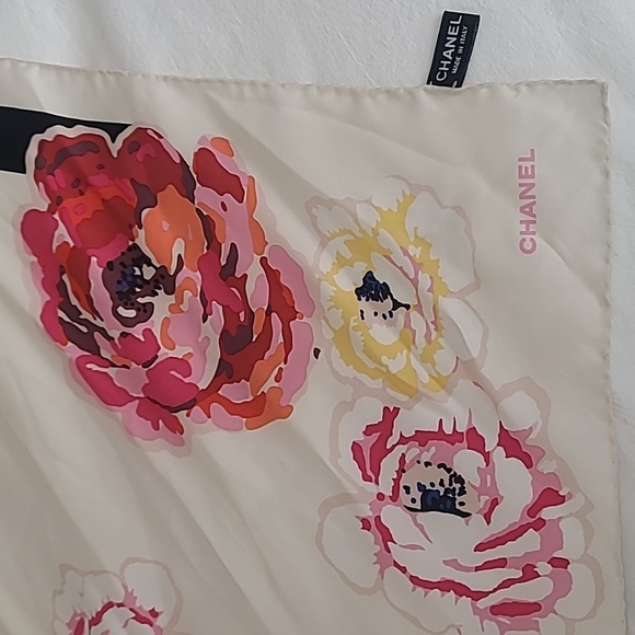 Chanel Silk Scarf - Picture 2 of 5
